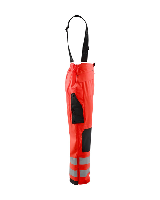 Rain trousers Hi-Vis LEVEL 2 Red hi-vis (5500)