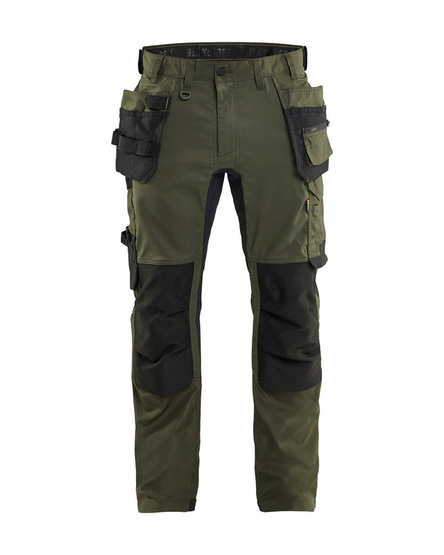 Craftsman trousers with stretch Forest Night/Black (4298)