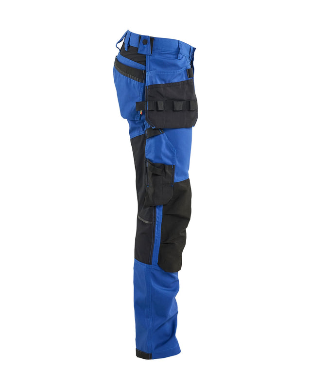 Craftsman trousers with stretch Cornflower blue/Black (8599)