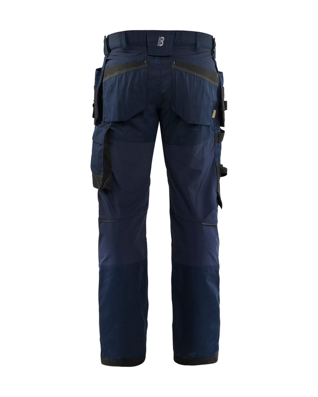 Craftsman trousers with stretch Dark navy blue (8600)