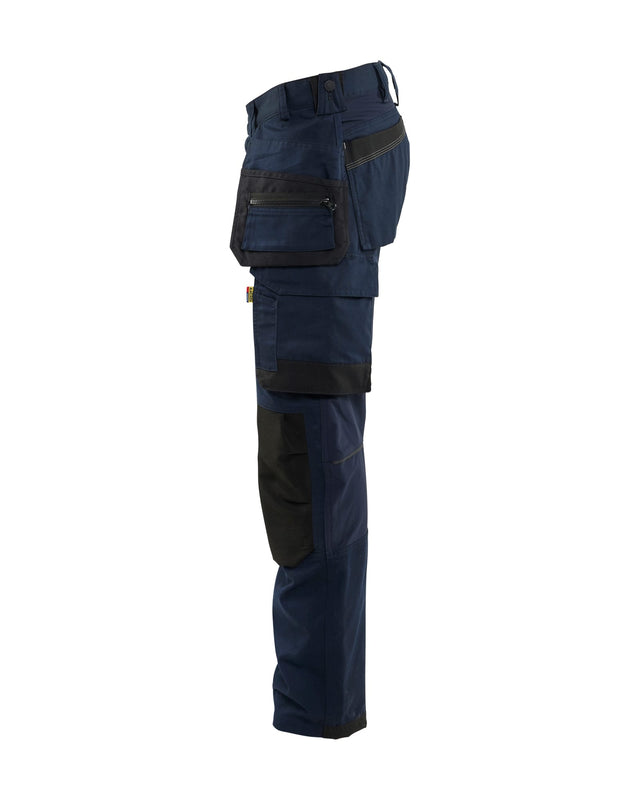 Craftsman trousers with stretch Dark navy blue (8600)