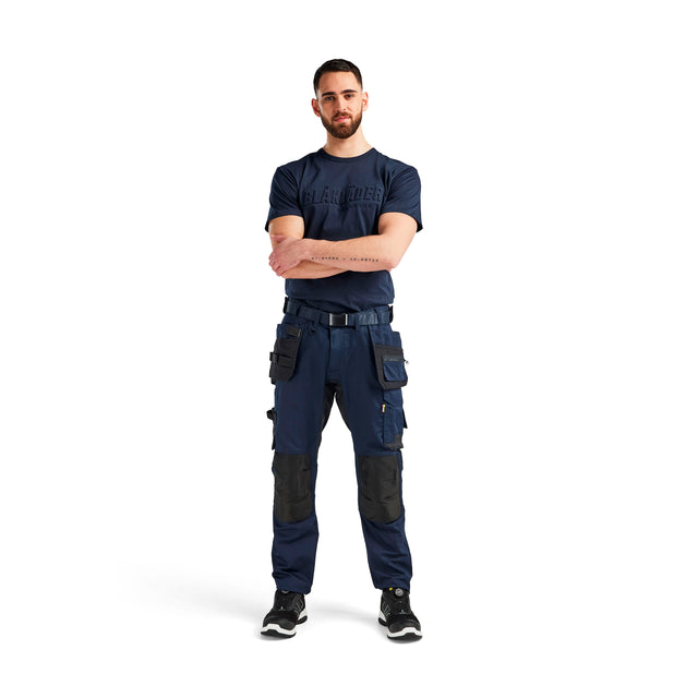 Craftsman trousers with stretch Dark navy blue (8600)