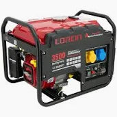 Loncin LC3500A-S Petrol 3 Socket 3.5KVA generator