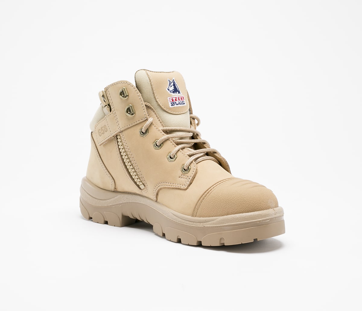 Parkes Zip Scuff S3 - Sand