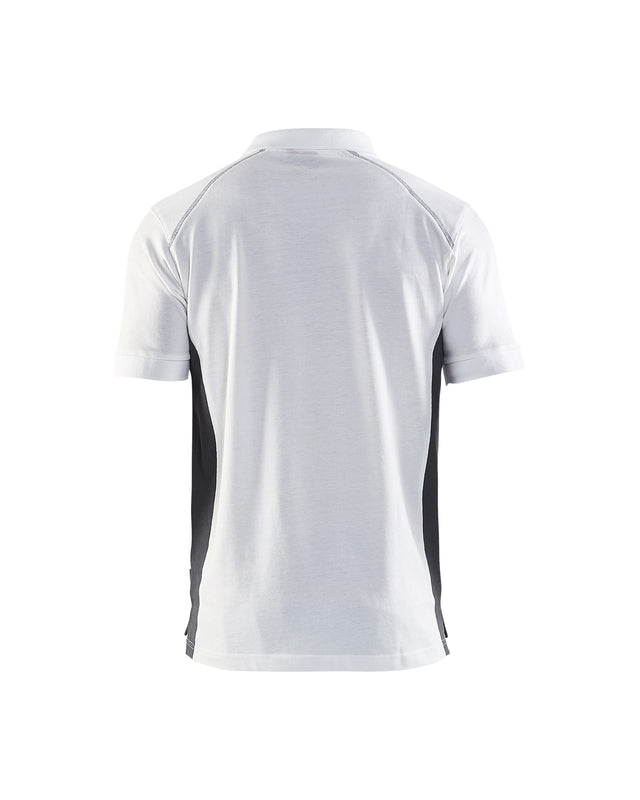 Polo shirt White/Dark grey (1098)