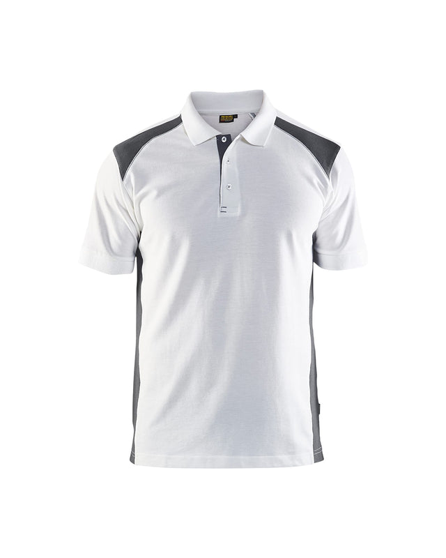 Polo shirt White/Dark grey (1098)