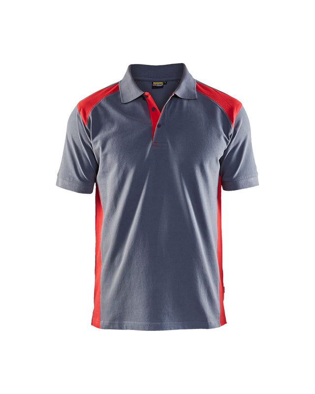 Polo shirt Grey/Red (9456)