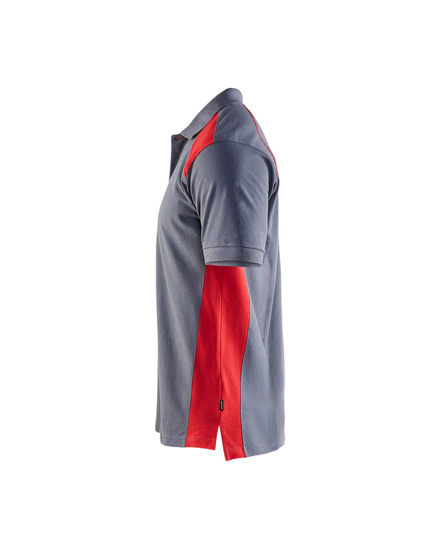 Polo shirt Grey/Red (9456)