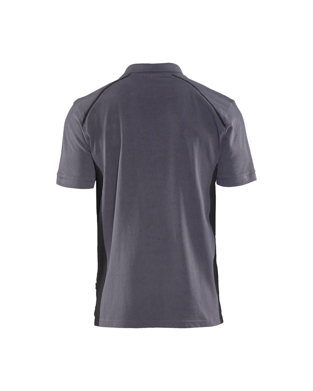 Polo shirt Mid grey/Black (9699)