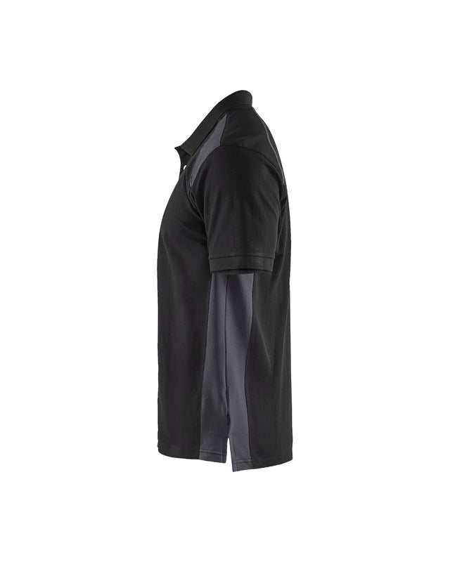 Polo shirt Black/Mid grey (9996)