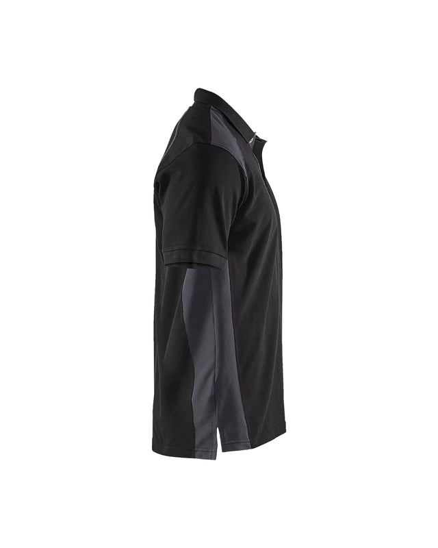 Polo shirt Black/Mid grey (9996)