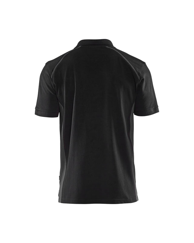 Polo shirt Black/Dark grey (9998)