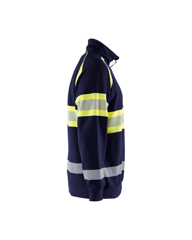 Hi-Vis Sweater Navy blue/Hi-vis yellow (8933)