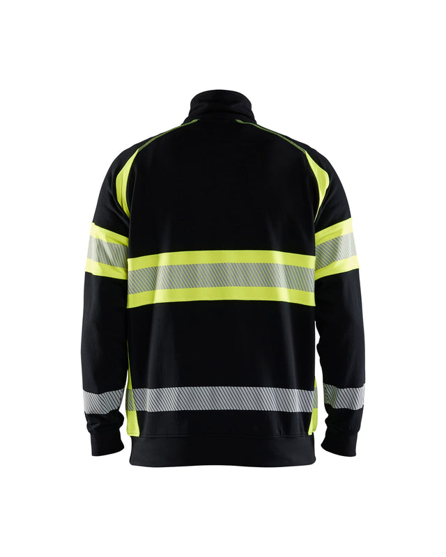 Hi-Vis Sweater Black/Hi-vis yellow (9933)
