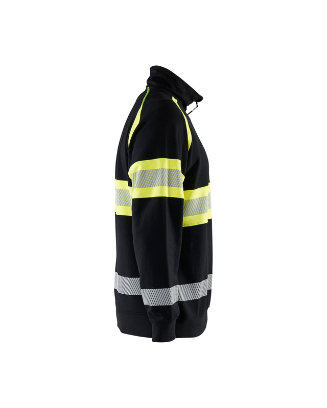 Hi-Vis Sweater Black/Hi-vis yellow (9933)