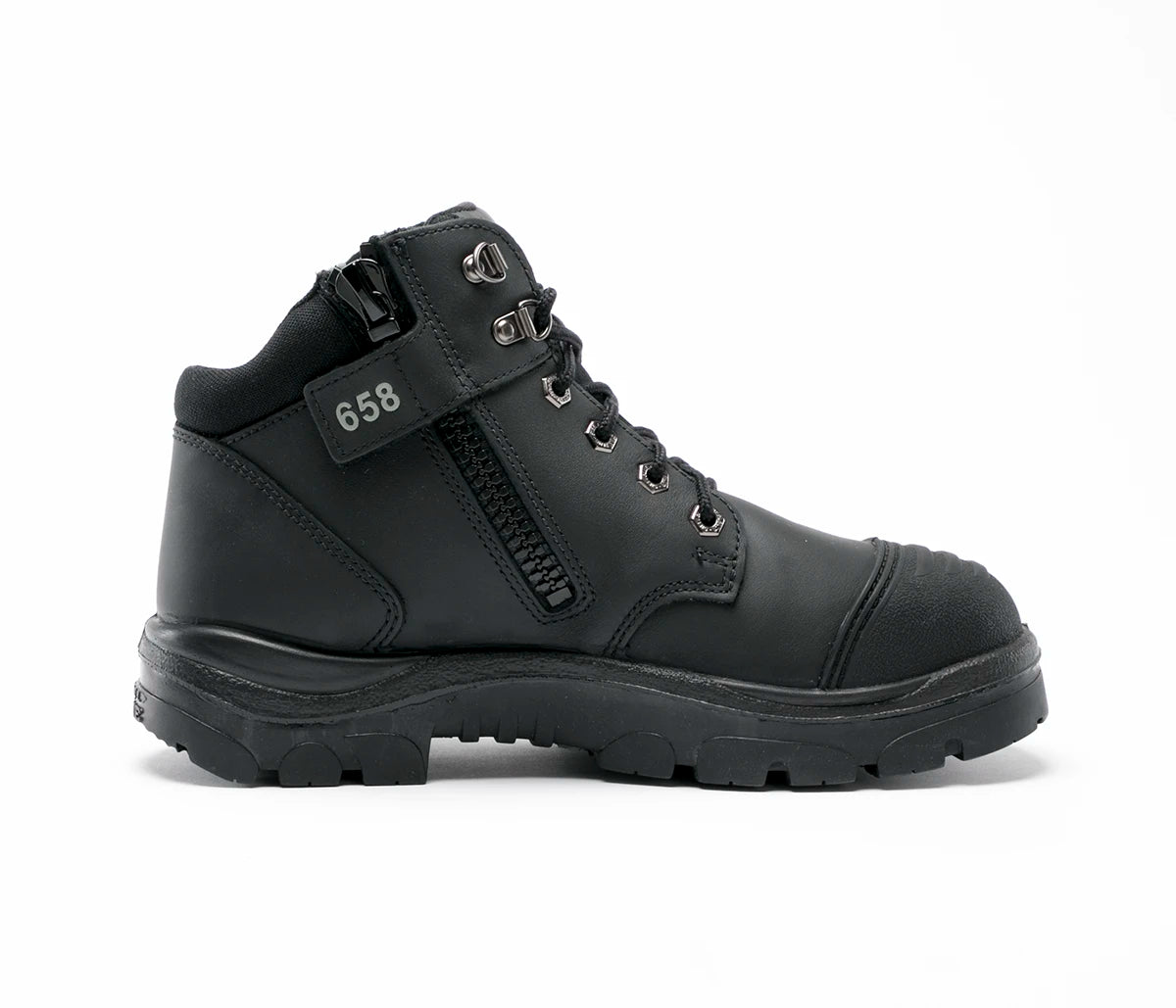 Parkes Zip Scuff S3 - Black