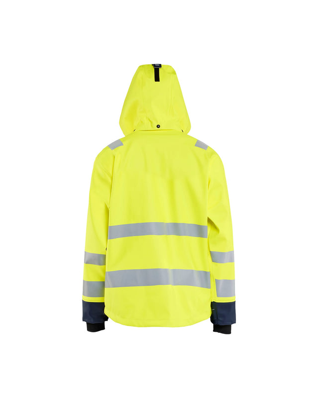 Rain jacket Hi-Vis Level 3 Hi-vis yellow/navy blue (3389)