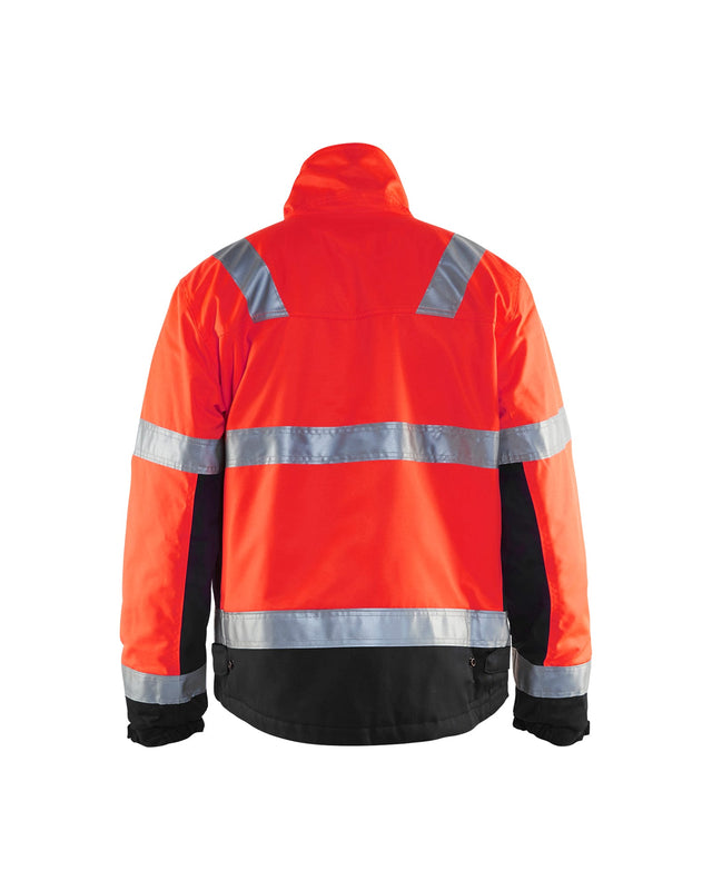 Hi-Vis winter jacket Red hi-vis/black (5599)