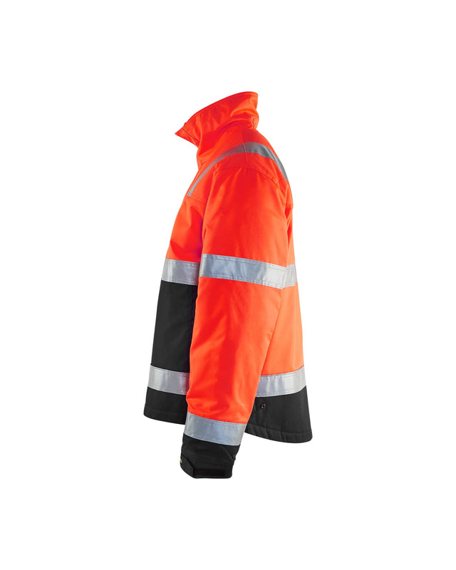 Hi-Vis winter jacket Red hi-vis/black (5599)