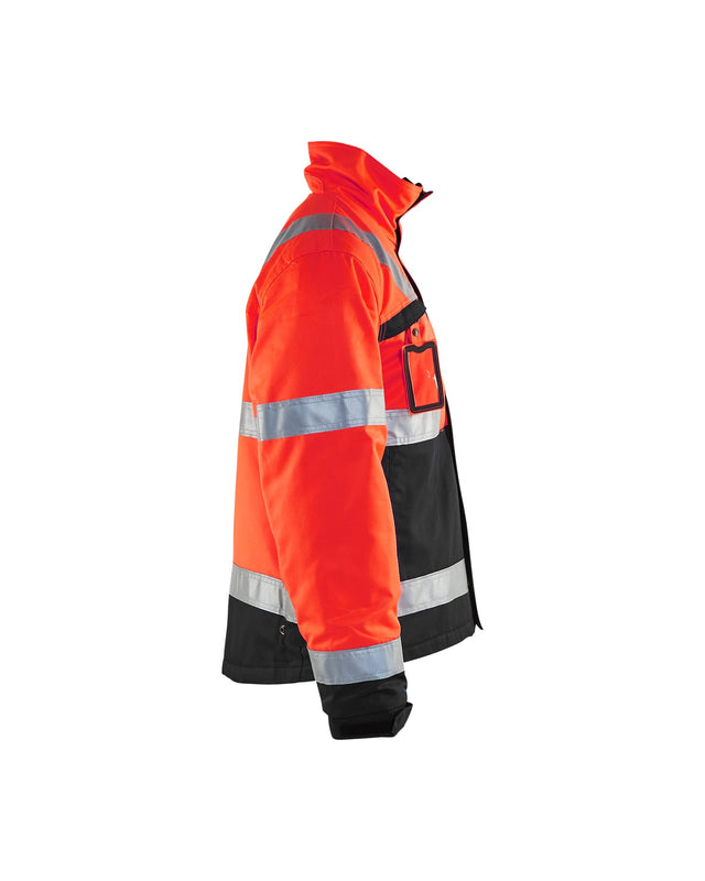 Hi-Vis winter jacket Red hi-vis/black (5599)