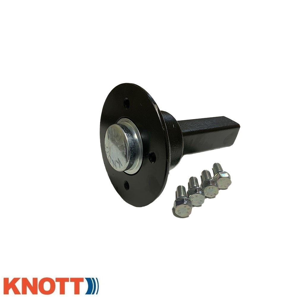 knott 4-bolt/stud stub axel, unbraked - 4S100