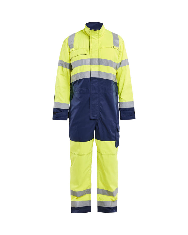 Hi-Vis overall Hi-vis yellow/navy blue (3389)