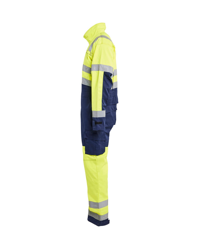 Hi-Vis overall Hi-vis yellow/navy blue (3389)