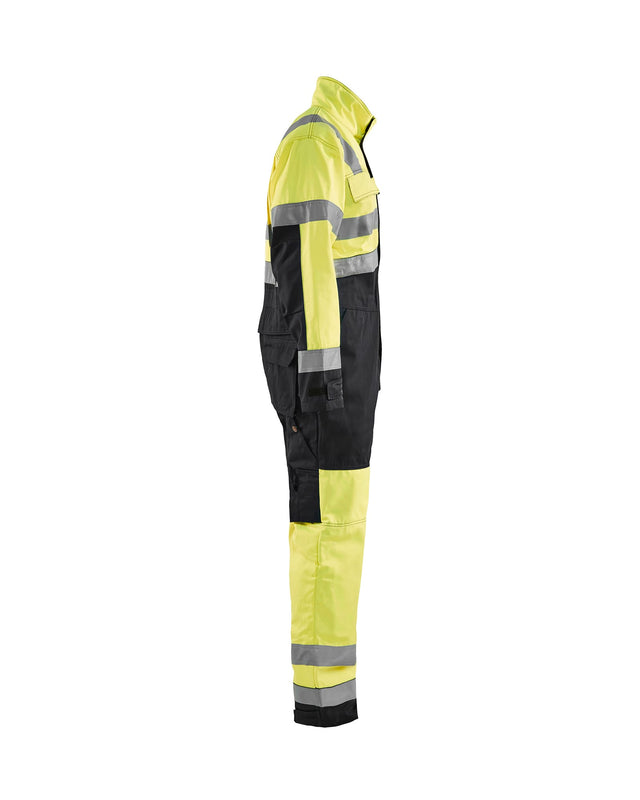 Hi-Vis overall Hi-vis yellow/Black (3399)