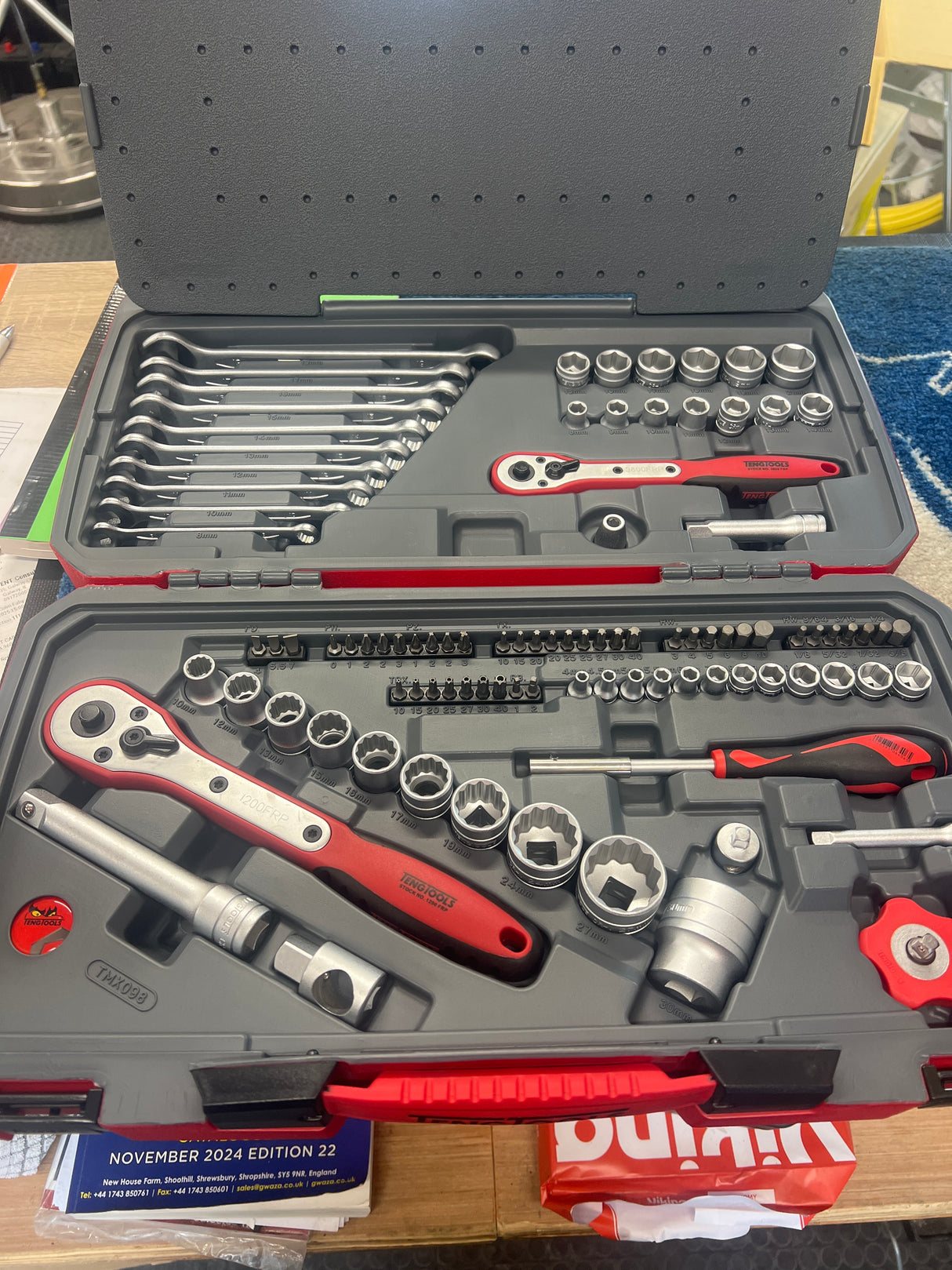 MECCA PRO Socket & Tool Set 98 Peice
