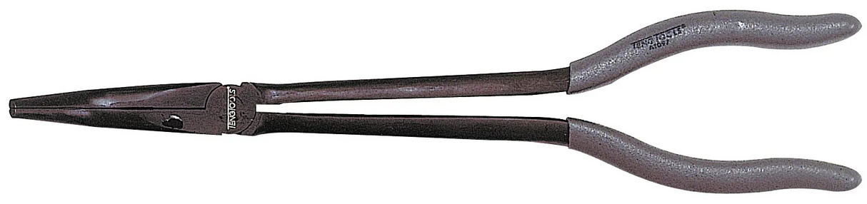 Teng Tools Long Nose Pliers, 11" Bent - AT097