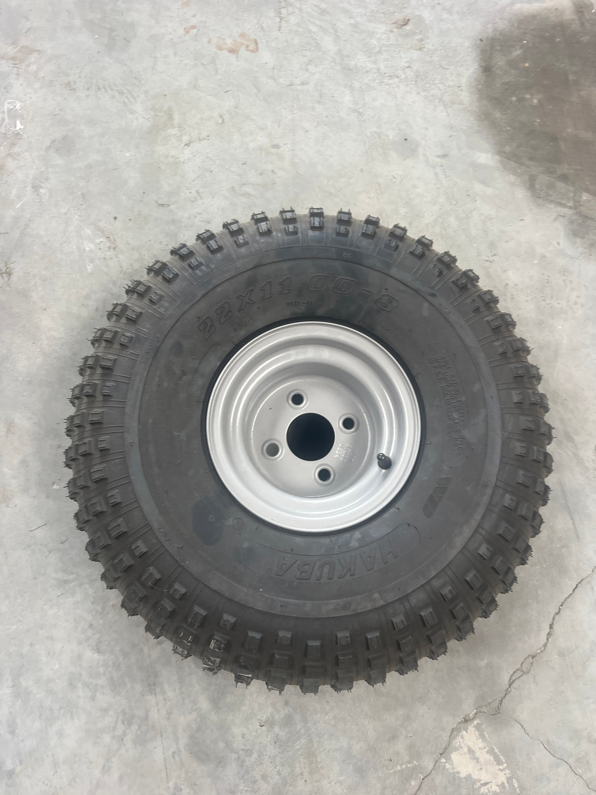 quad trailer wheel