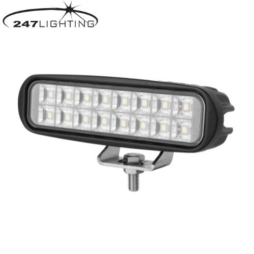 6” REGTANGULAR WORKLAMP- 1600 Lumens