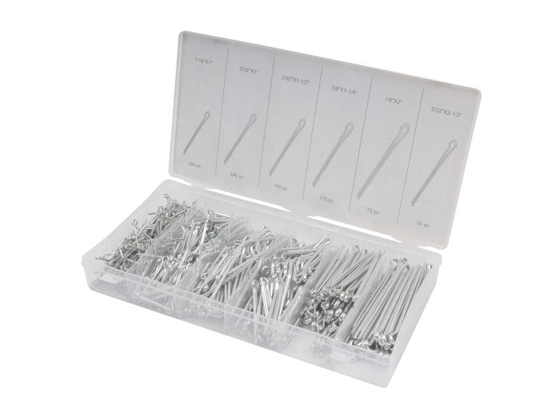 Display Pack 1000 pcs. Cotter Pin 1.6 - 4 x 25 - 64mm