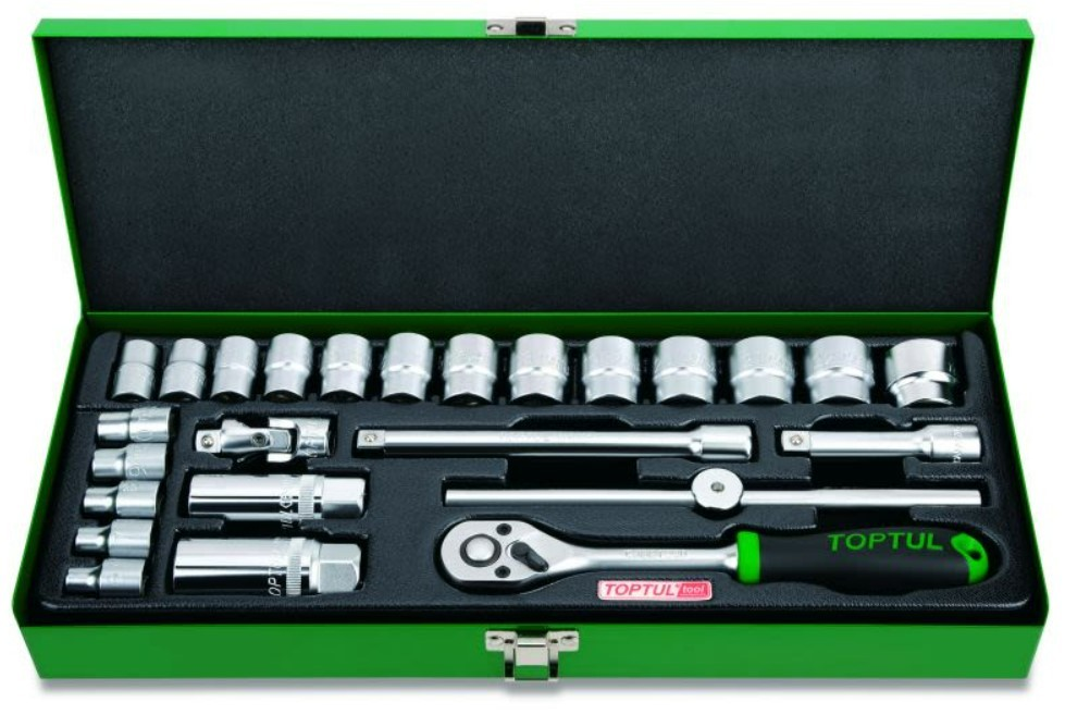 Toptul 3/8" DRIVER SOCKET SET - GCAD2502