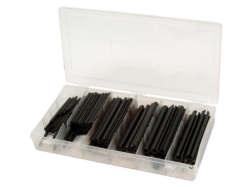 Display Pack 160 pcs. Metric Roll Pin Assortment 3 - 10mm