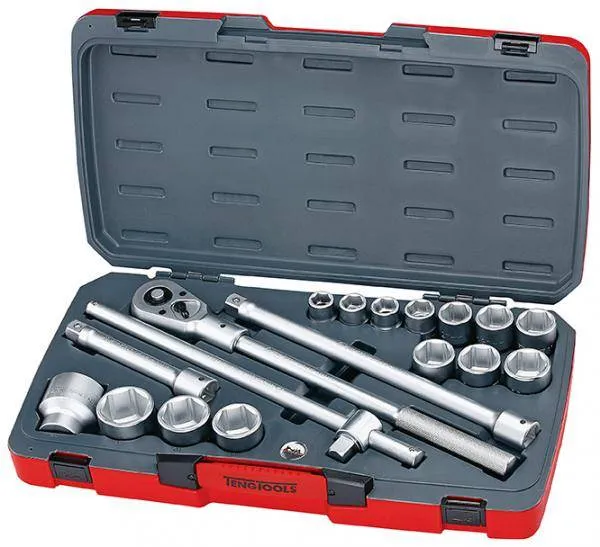 Teng Tools Mecca Pro 18-piece socket set, 3/4'' - T3418-6