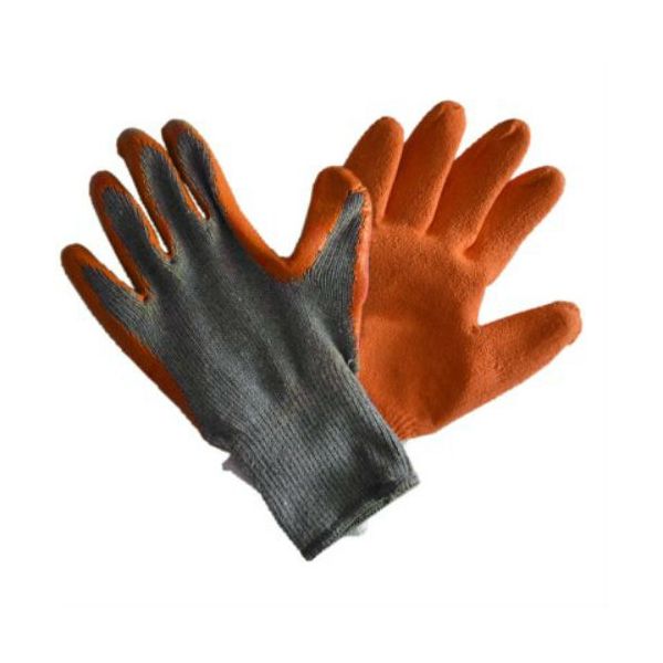 Heathrow Workshop Latex Coated Grip Gloves S9 - 10 gauge polycotton (single pair)