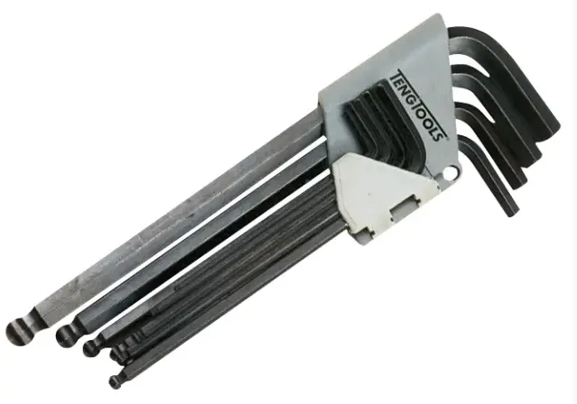 Teng Tools 9 Piece Ball Point Hex Key Set - 1479AF