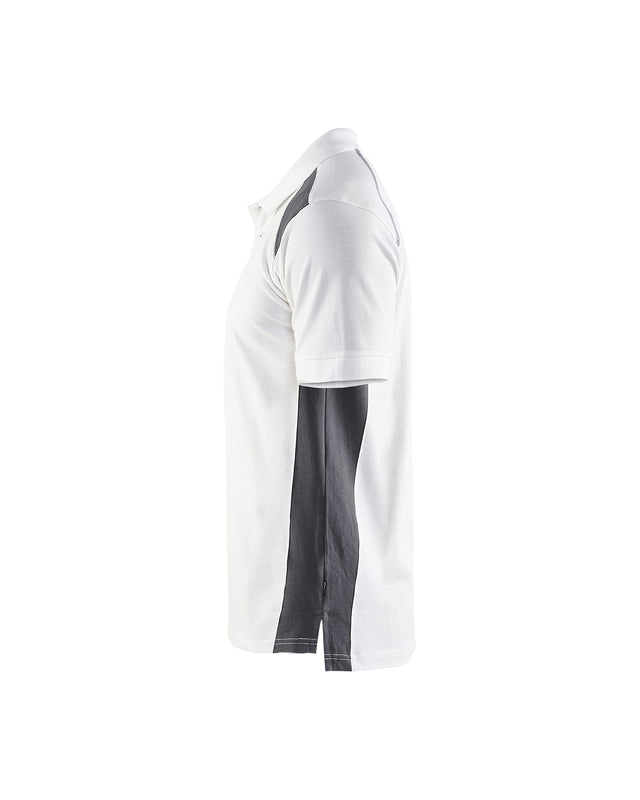 Polo shirt White/Dark grey (1098)