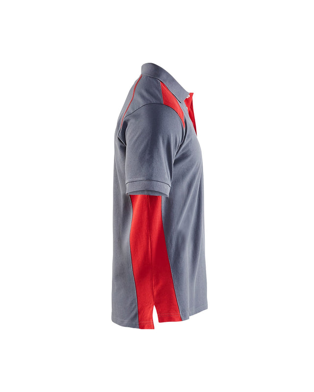Polo shirt Grey/Red (9456)