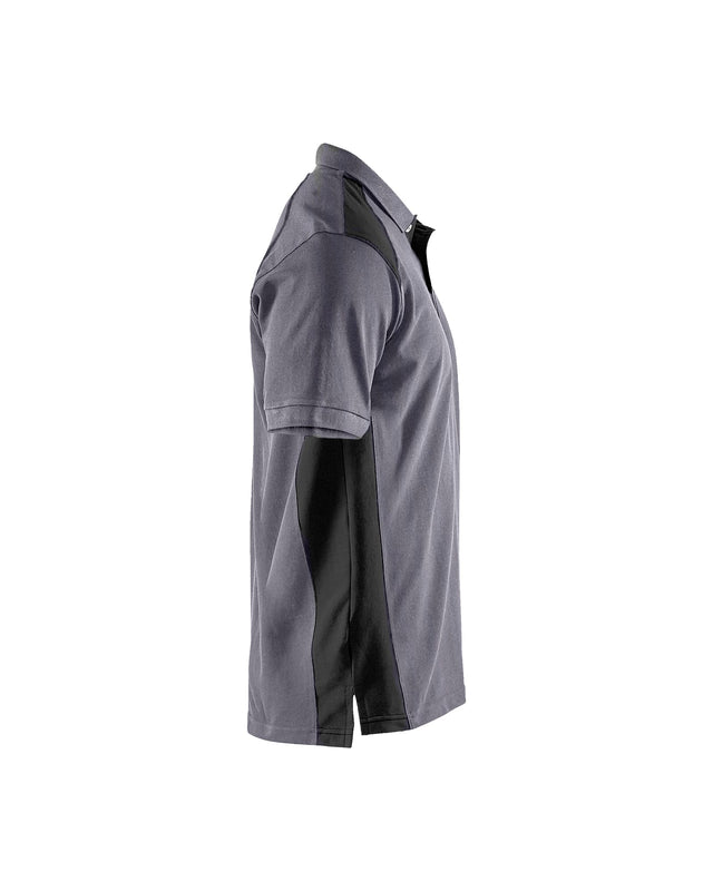 Polo shirt Mid grey/Black (9699)