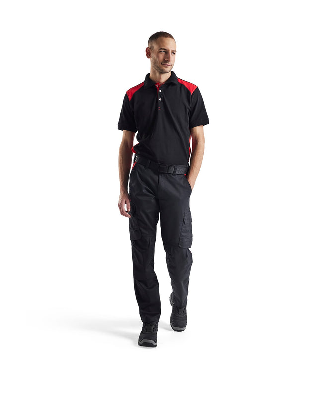 Polo shirt Red/Black (5699)