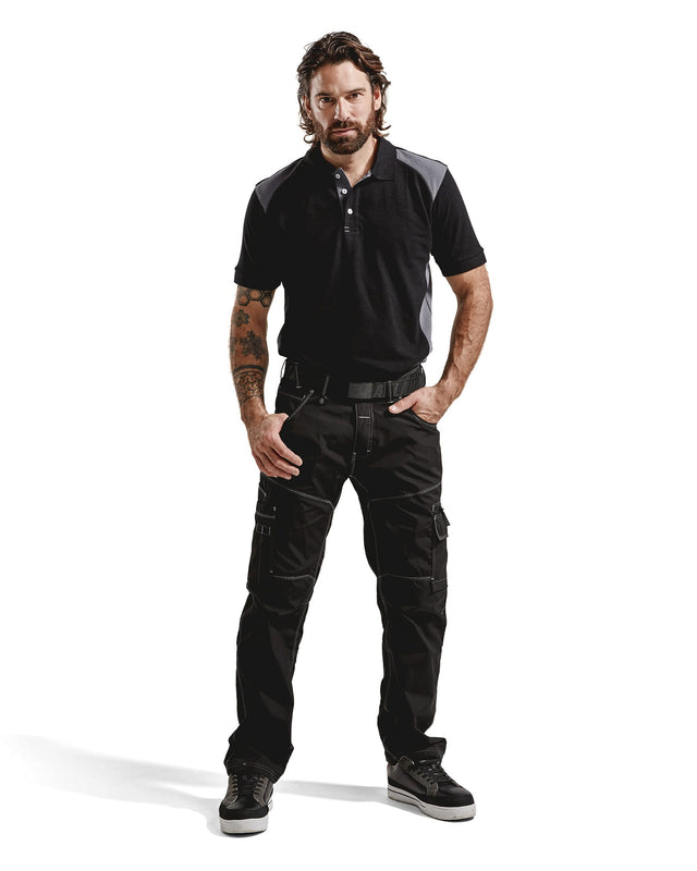 Polo shirt Black/Grey (9994)