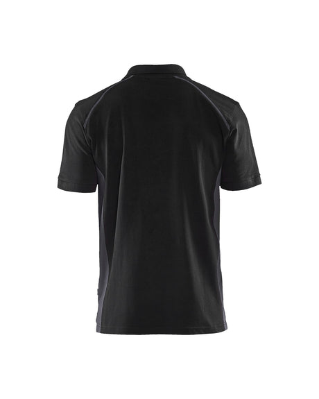 Polo shirt Black/Mid grey (9996)