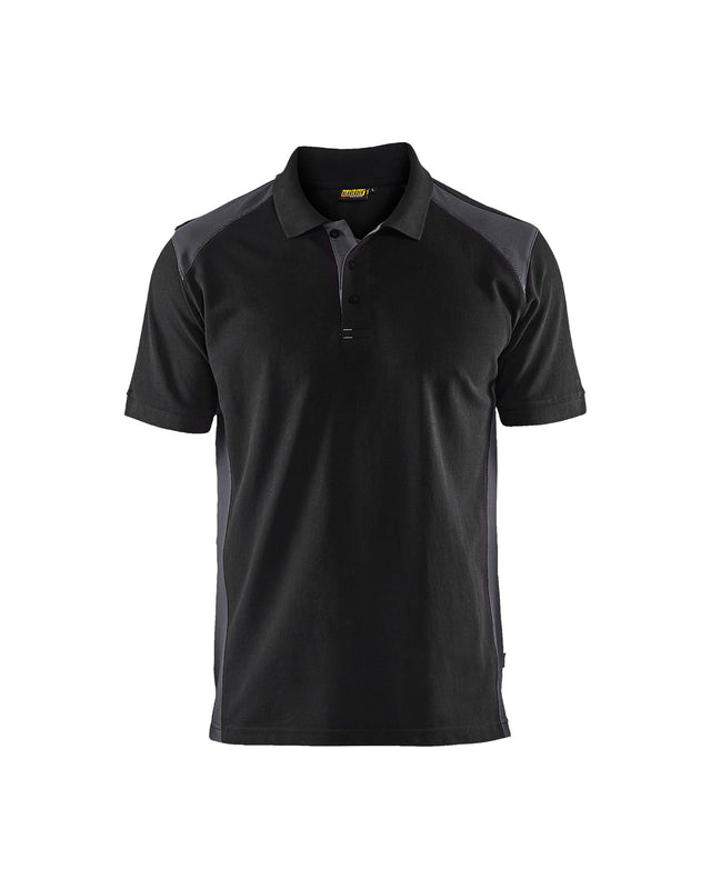 Polo shirt Black/Mid grey (9996)