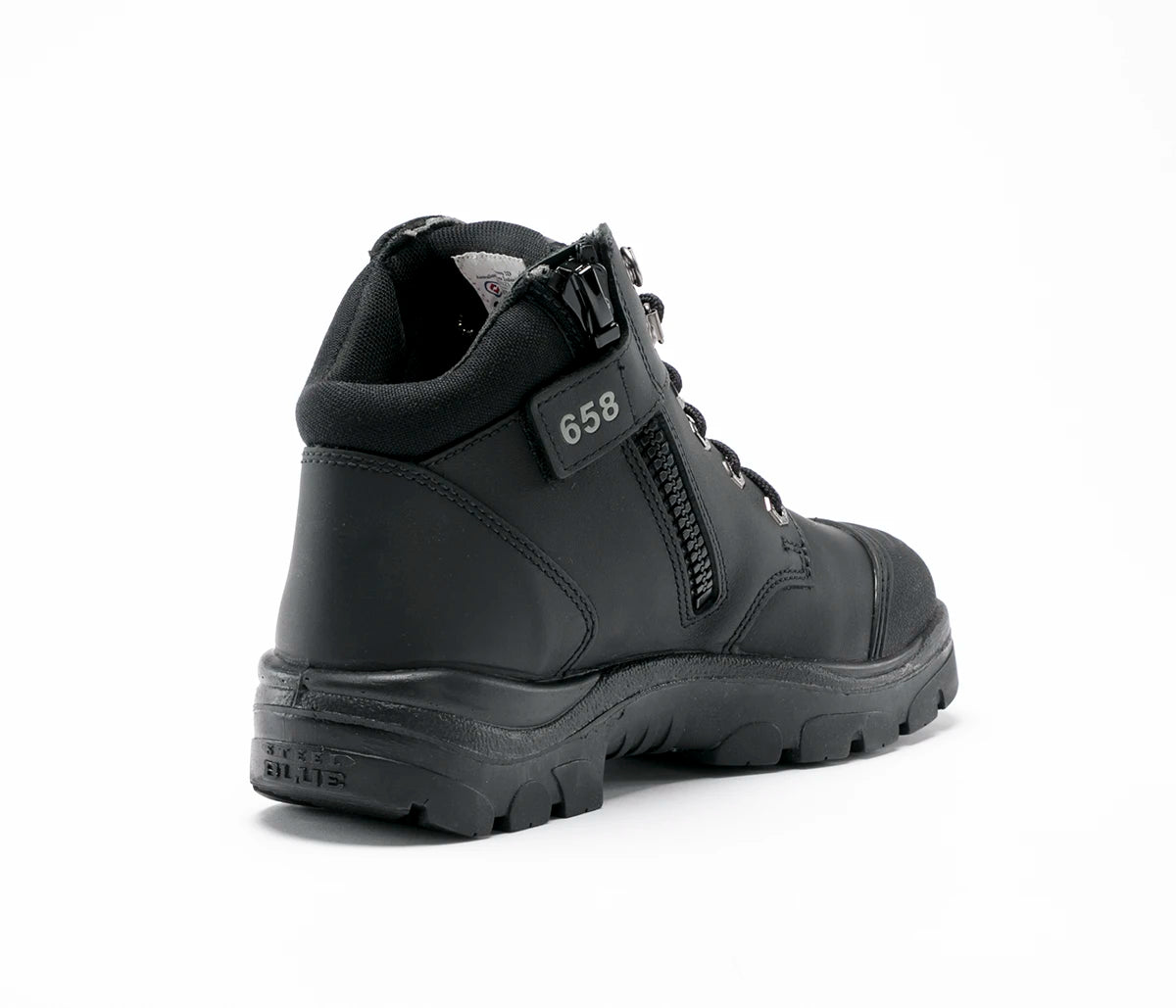 Parkes Zip Scuff S3 - Black