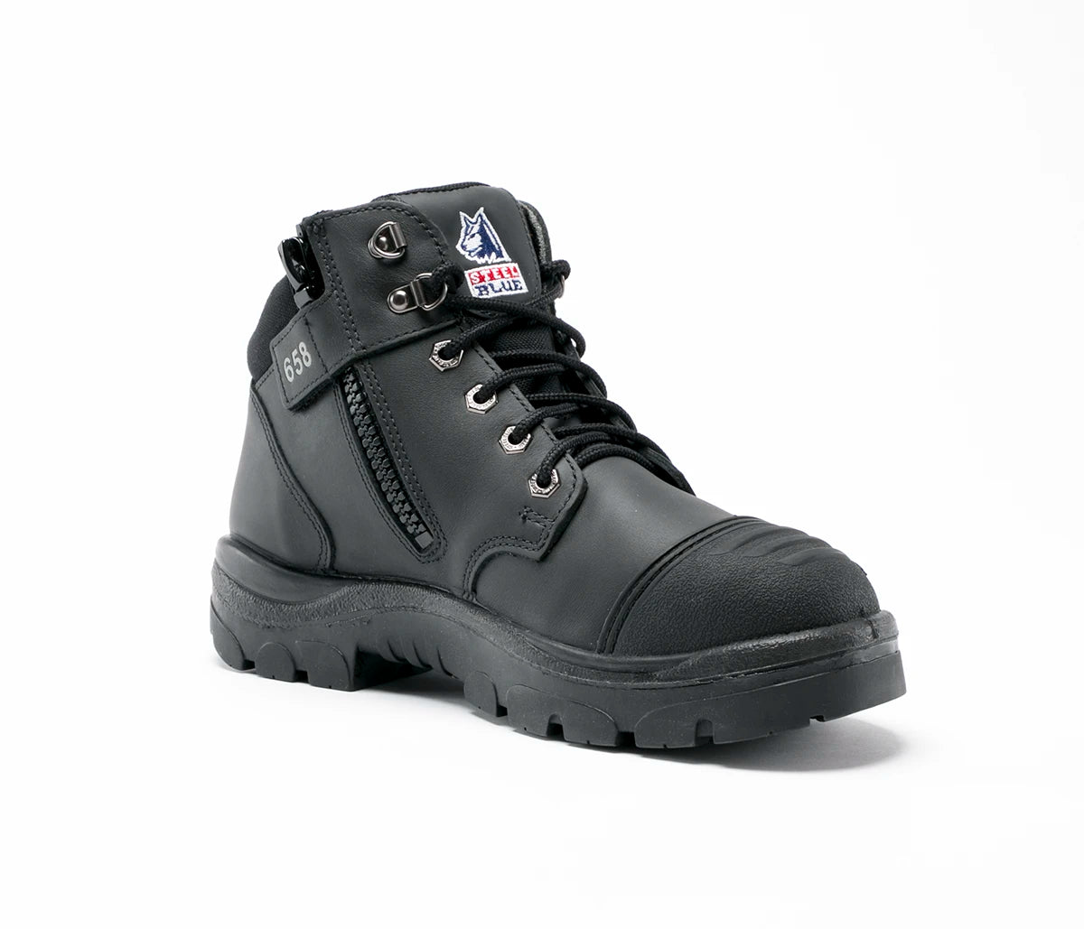 Parkes Zip Scuff S3 - Black