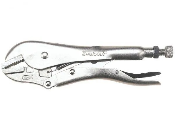 Teng Tools 10''Flat Power Grip Pliers - 401-10F