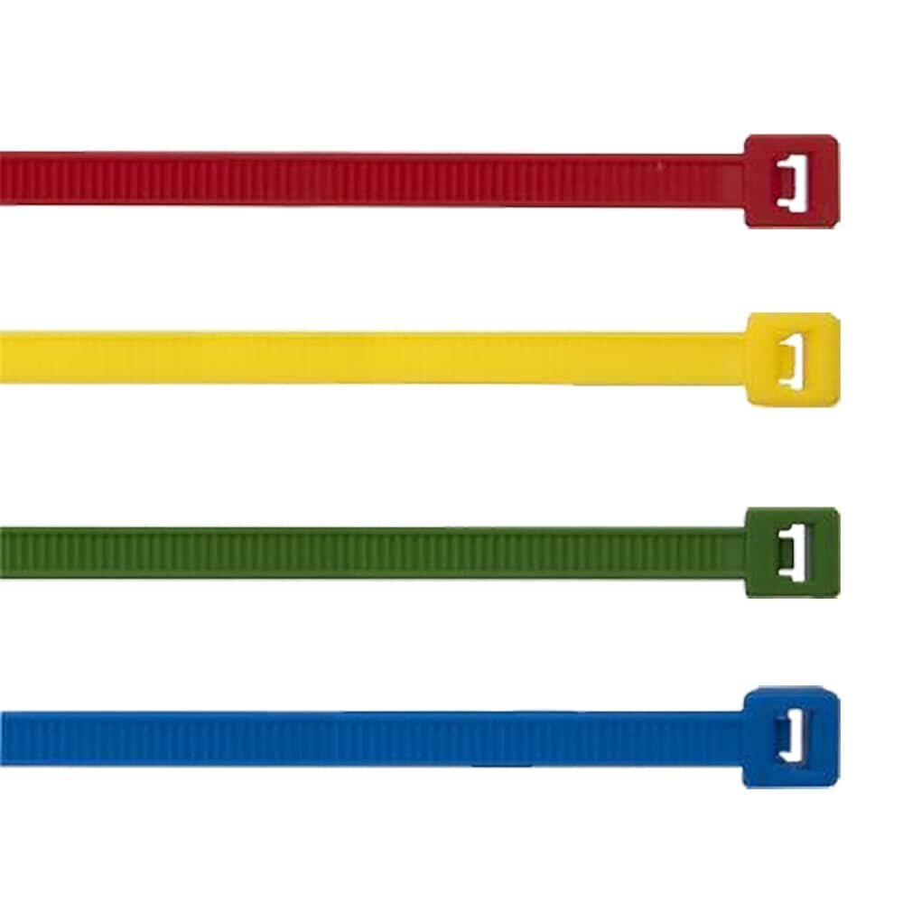 Assorted Pack of Coloured Cable Ties, 200 Pack - AP41