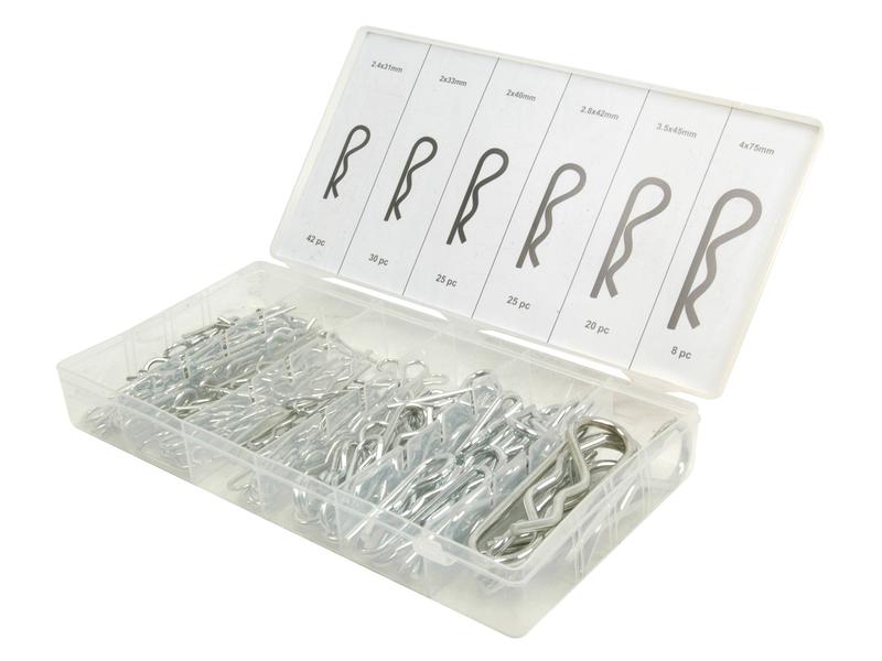 Display Pack 150 pcs. Grip Clip - Single Wound, 2 - 4 x 33 - 75mm